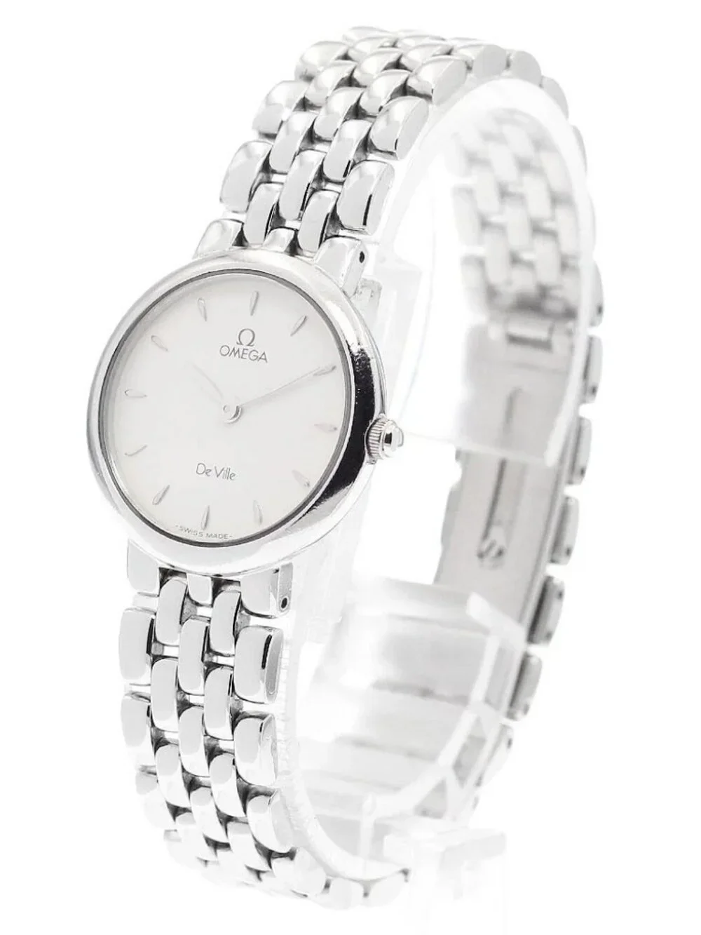 OMEGA De Ville 7560.31 Silver Dial Quartz Ladies Watch_965084